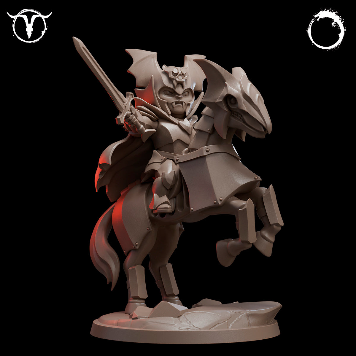 Chibi Dracul Mounted