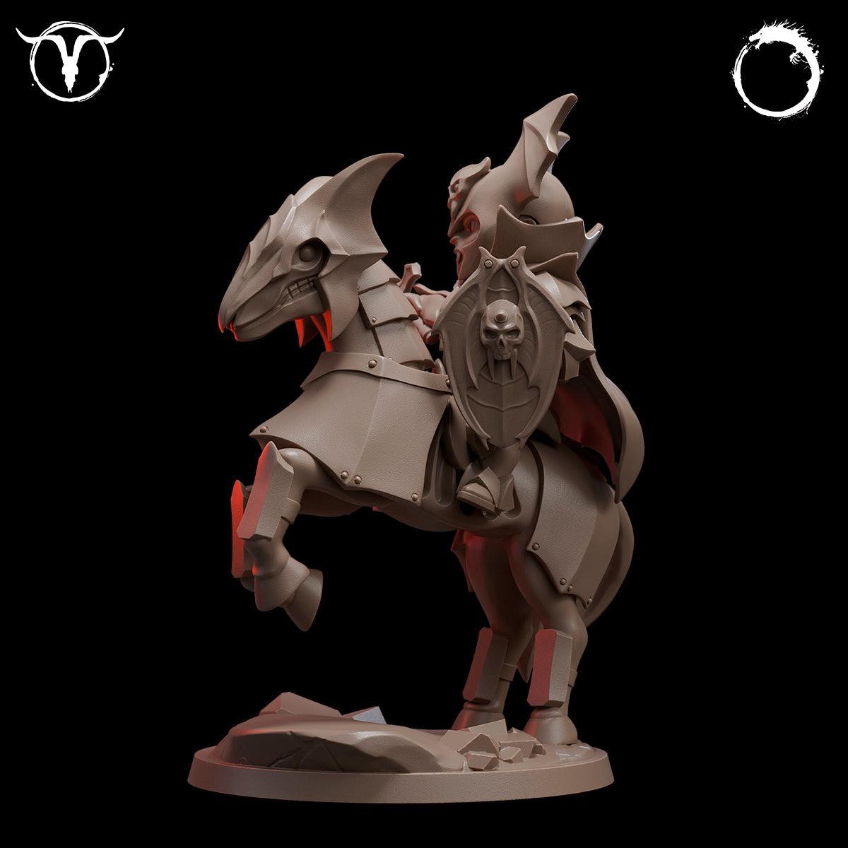 Chibi Dracul Mounted