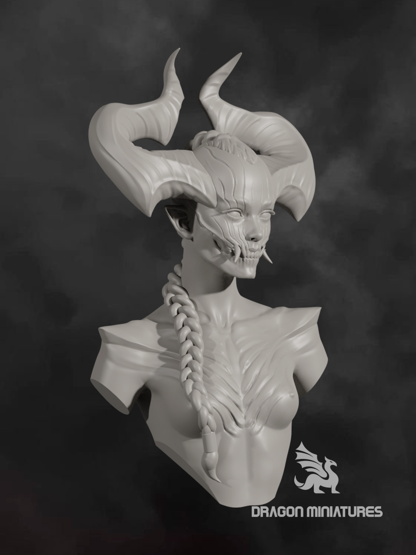 demon girl bust
