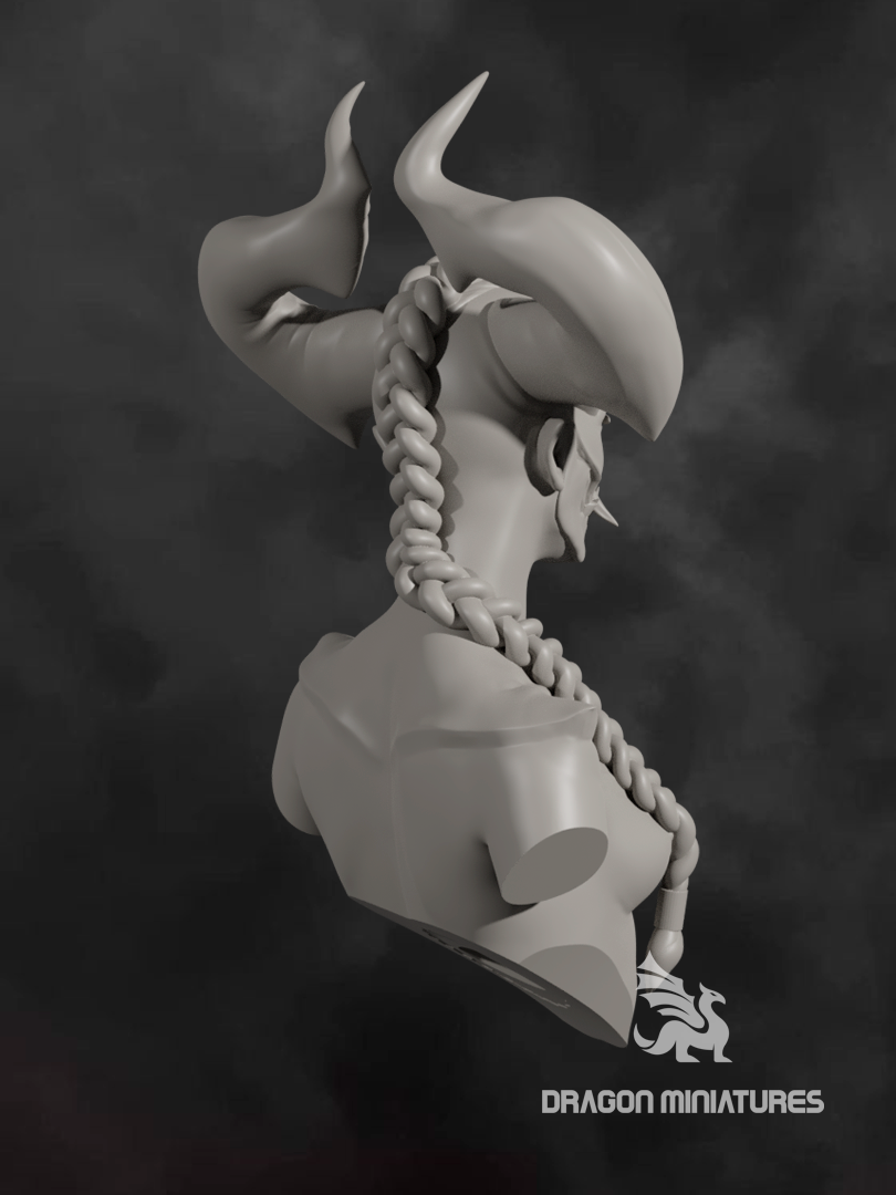demon girl bust