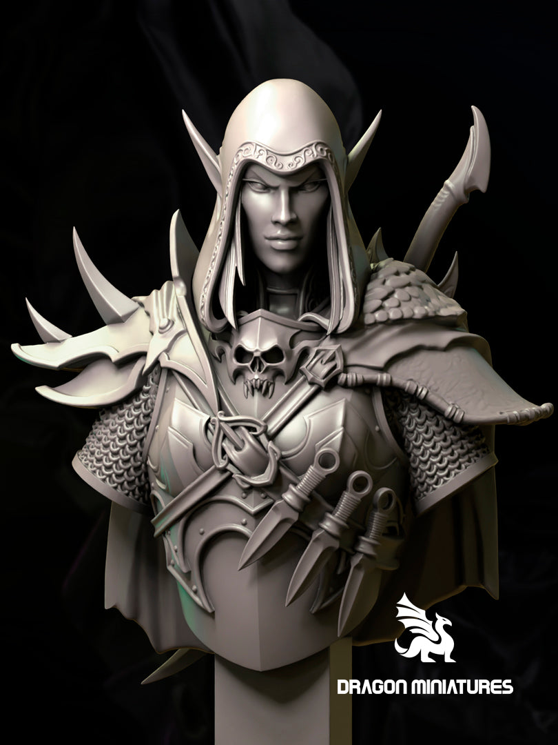 The Shadow Huntress Bust