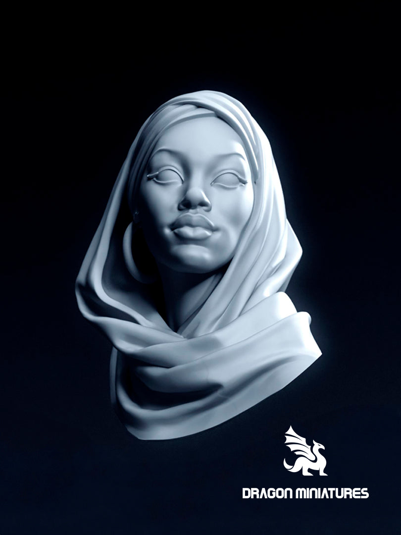 Muse in scarf (Academic)