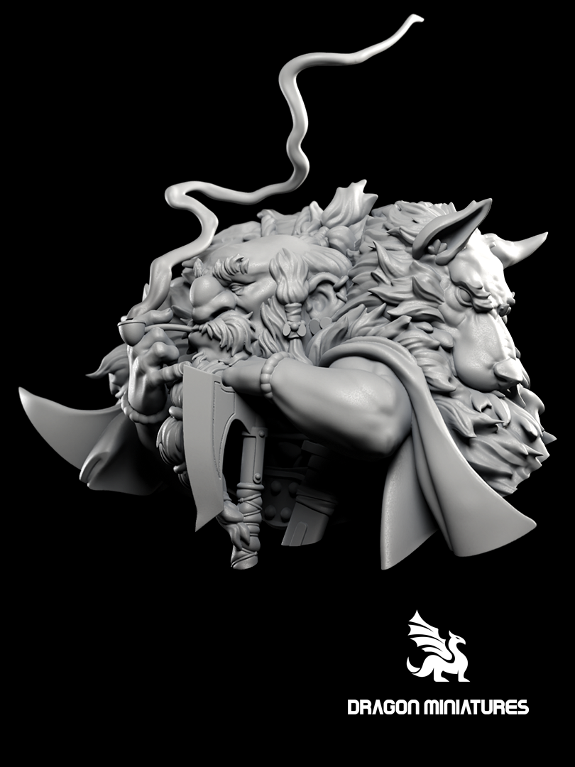 Khiril the Dwarf Bust