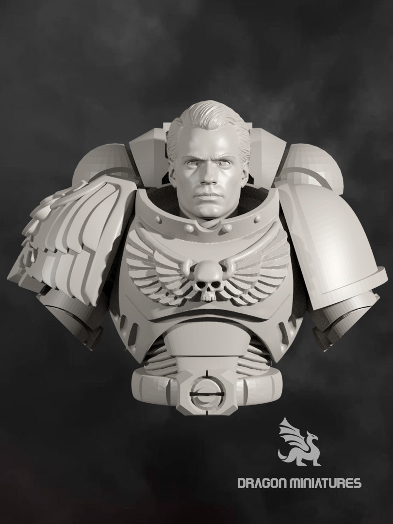 Marine Cavill bust