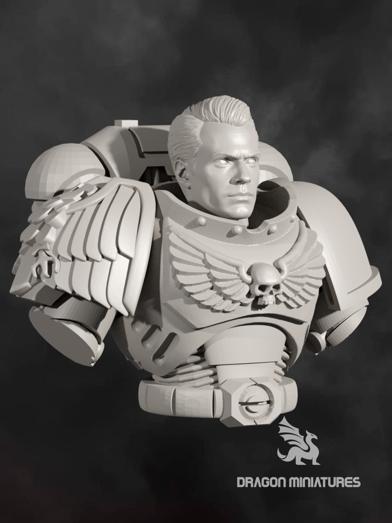 Marine Cavill bust