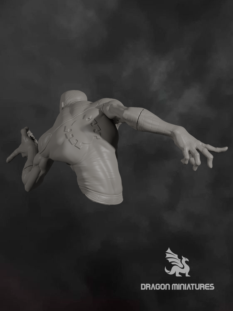 spiderman bust