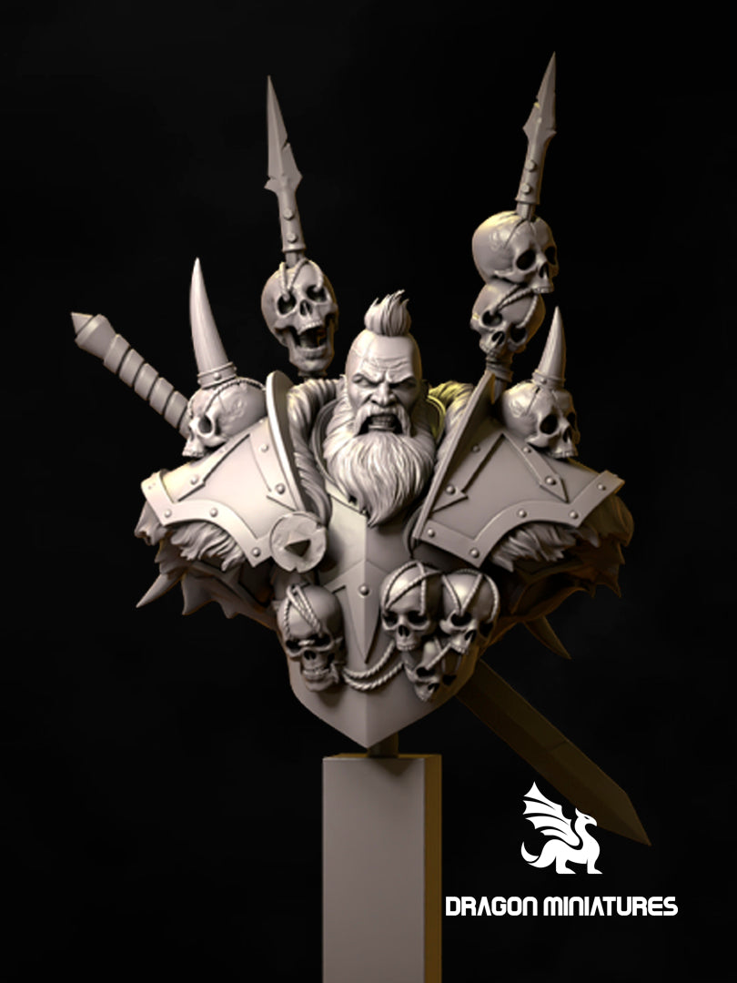 North Barbarian Bust