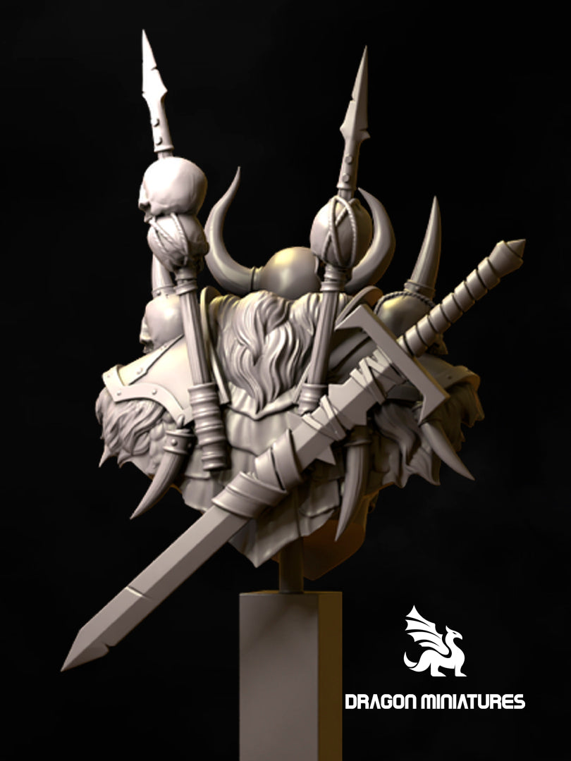 North Barbarian Bust