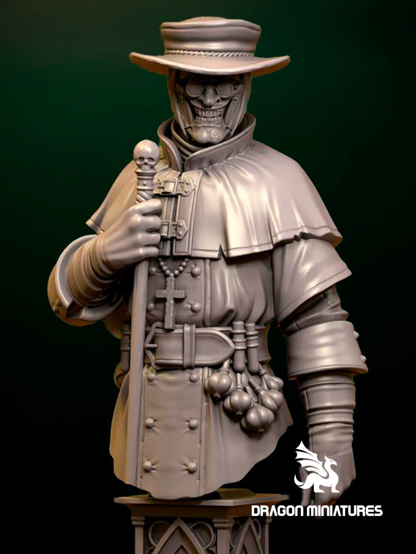 Plague Doctor Bust