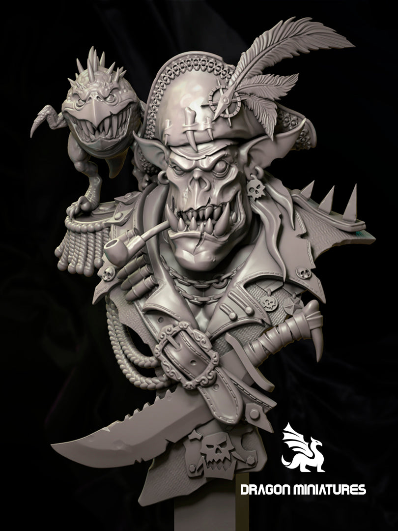 The Crazy Orc Pirate Bust