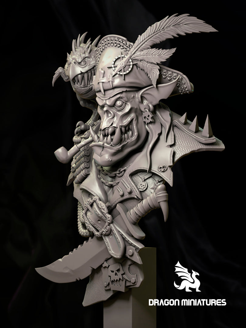 The Crazy Orc Pirate Bust