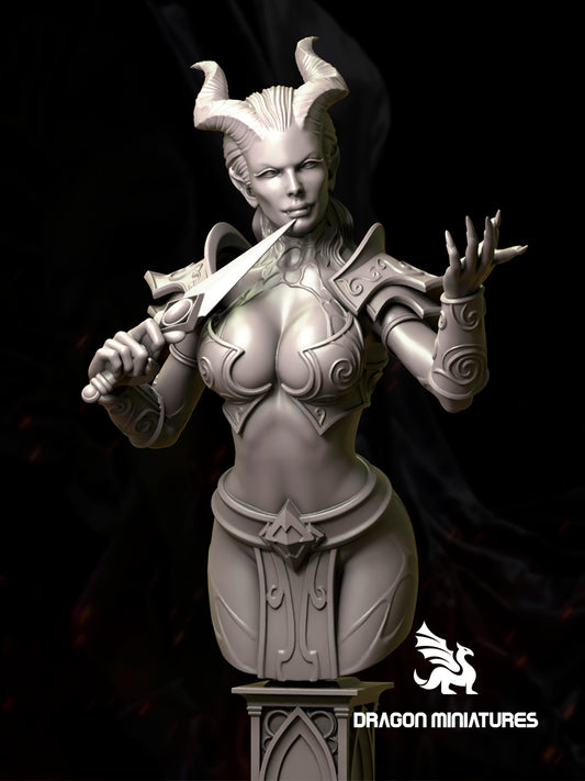 The Queen of Pain Bust