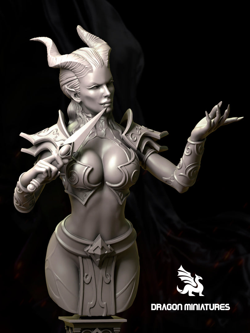 The Queen of Pain Bust