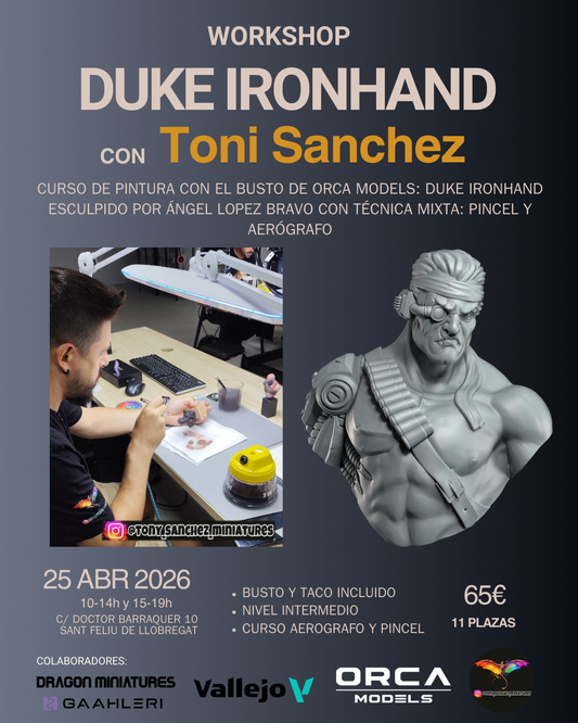 Duke Ironhand con Toni Sanchez