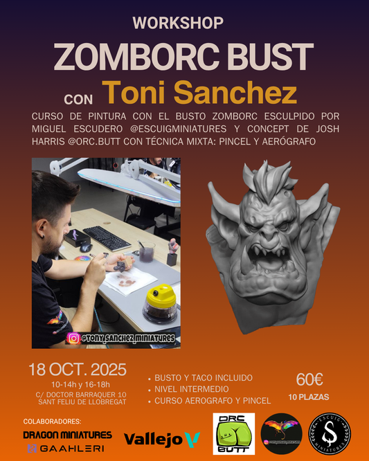 Zomborc con Toni Sanchez